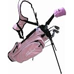 Linksman Golf 5-9 Year Old Girls Junior Golf Set w/ Stand Bag