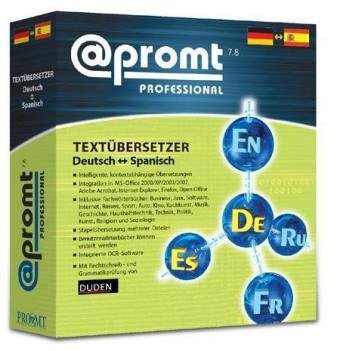 PROMT Professional 7.8 Spanisch-Deutsch/Deutsch
