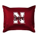 Nebraska Cornhuskers NCAA Locker Room Collection Pillow Sham by Sports Coverage