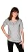 Super schicker Kurzarm Sommer Pullover grau Gr. 44