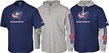 Columbus Blue Jackets -Navy/Grey- Hoodie Tee Combo