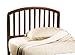 Queen Size Headboard with Five Legs Frame in Cherry Finish