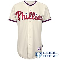 Philadelphia Phillies Authentic Alternate Cool Base Jersey