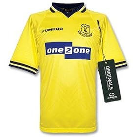 98-99 Everton 3rd Jersey - Players