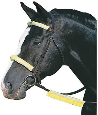Roma Reflective Bridle Kit - Yellow