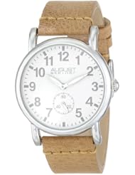 August Steiner Womens AS8110TN Analog Display Swiss Quartz Brown Watch