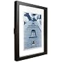 Umbra Floater 5-Inch-By-7-Inch Frame, Black