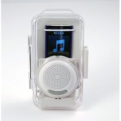 Aquabourne Lautsprecher f�r Badezimmer und Dusche - wasserdichtes Geh�use f�r Ipod & MP3