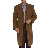 Calvin Klein Full-Length Vicuna Cashmere Blend Topcoat