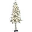 5' Flocked Alpine Pre-Lit Tree