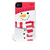 ���ߵ������Case-Mate iPhone 4S / 4 Creatures: Snowman Case, White ���꡼���㡼�� ���Ρ��ޥ� ���ꥳ�� ������, �ۥ磻�� CM017049