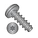 #6 x 1/2" Plastite Style Thread Forming Screws/Six-Lobe (Torx) / Pan Head/Steel/Black Oxide (Carton: 10,000 pcs)