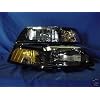 1999 - 2004 MUSTANG HEADLIGHT SET BLACK WITH XENON BULBS "BRAND NEW", 2000 2001 2002 2003 FORD MUSTANG COBRA GT 99 00 01 02 03 04 HEADLIGHTS HEADLAMP HEADLAMP