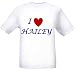 I LOVE HAILEY - Name-series - White T-shirt