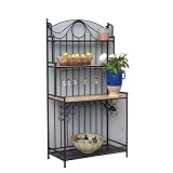 Alfresco Home 21-0369-12 Portobello Baker's Rack