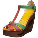 Jessica Bennett Women's Kione T-Strap Platform Wedge
