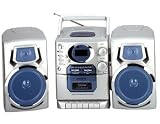 Supersonic SC-903CD AM/FM Stereo Cassette Recorder and CD Player + Remote Control