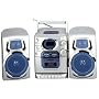 Supersonic SC-903CD AM/FM Stereo Cassette Recorder and CD Player + Remote Control
