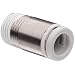 SMC KQ2S Push-to-Connect Tube Fitting, Adapter, Nickel Plated Brass Body, Tube OD x BSPT Male, Hex Socket Head, With Sealant, Metric