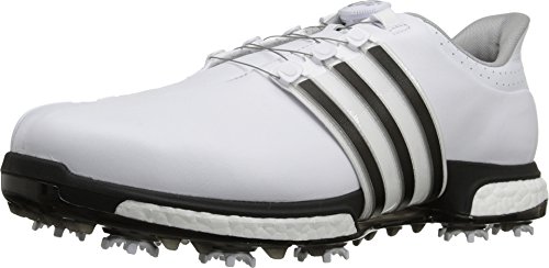 adidas Men's Tour360 Boa Boost Golf Cleated, FTWR White/Core Black/Dark Silver Metallics05,9 M US