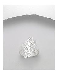 Celtic Ring In 92.5 Sterling Silver