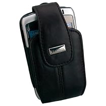 BlackBerry Leather Holster for 8300, 8310, 8320, and 8330 Curve (Black)