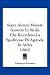 Sopra Alcune Monete Scoverte in Sicilia Che Ricordano La Spedizione Di Agatocle in Africa (1862)