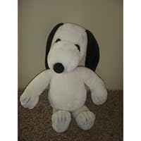 Classic Style Peanuts Charlie Brown Snoopy Dog with Collar 20 Plush Doll