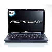 Acer Aspire One AO751h-1522 11.6-Inch Blue Netbook - 8 Hour Battery Life