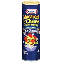 Kraft Macaroni and Cheese Topper, 3-Ounce Cans (Pack of 6)