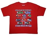 THOMAS THE TANK ENGINE STEAMERS VS DIESELS Highlighted Applique Licensed Tee