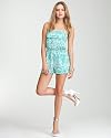 bebe Viper Pleated Romper