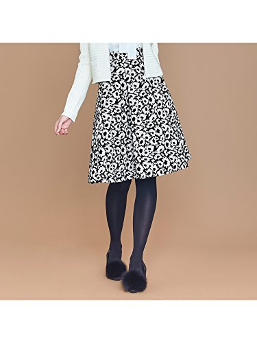 (トゥー ビー シック) TO BE CHIC モノトーンフラワージャカードスカート W5S11454__