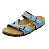 BIRKENSTOCK ATLANTA A14596 BLUE Ladies SLIDE Size 8M by