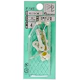 WAKAI 石こうくぎ(4本入) Jフック付 白 F-141