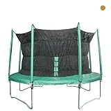 Air Launch Gold 12ft Trampoline Deluxe Pack Free Enclosure Fix Kit Ladder Shoe Bag Cover