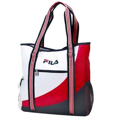 41h 4Dcu4NL. SL500  Chinese Red Fila Tennis Courtside Tote