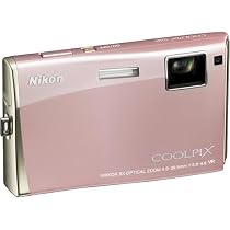 Nikon Coolpix S60 10MP Digital Camera with 5x Optical Vibration Reduction (VR) Zoom (Champagne Pink)
