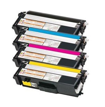 Ink4work Compatible/Remanufactured TN-315 (TN310) Set Of 4 Pack High Yield Toner (1 x TN-315BK, 1 x TN-315C, 1 x TN-315M, 1 x TN-315Y) Cartridges Combo -(BCMY) for Brother HL-4140CN, HL4150cdn, HL4750cdw, HL4750cdwt, MFC9460cdn, MFC9465CDN, MFC9560cdw, MFC9970cdw, DCP9055CDN