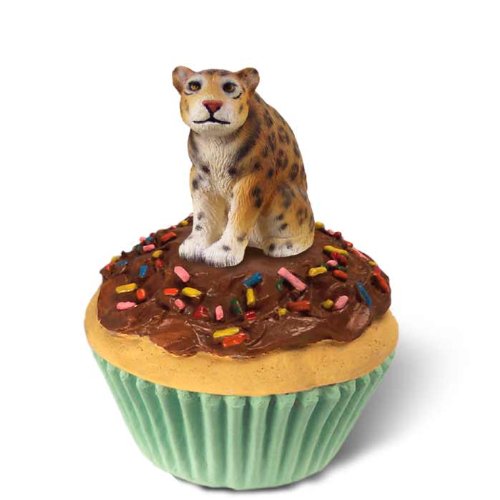 Jaguar Cupcake Trinket Box