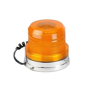 Wolo Model  3000-A Hawkeye Magnetic Mount LED Rotating And Flashing Warning Light - Amber