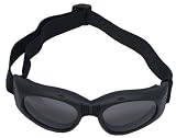Bikerbrille, "Highway", schwarz, mit Gelenk