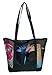 Mesh Beach Tote Bag Black - Good for the Beach - 20 in X 15 in X 5 In
