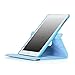 Apple iPad Mini Case / iPad Mini 2 case / iPad mini 3 Case - Thilon, 360 Degree Rotating Stand PU Leather Case Cover with Stand, Auto Sleep / Wake for iPad mini 1, 2, 3 case (Blue)