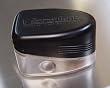 Microplane Grate and Shake Nutmeg Grinder/Grater, Black