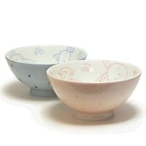 子供食器　ぞう君 うさぎさん 茶碗