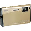 Nikon Coolpix S60 10MP Digital Camera with 5x Optical Vibration Reduction (VR) Zoom (Platinum Bronze)