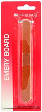 Stop Nail Professional Quality Compact Emery Boards Nail File 10 Count