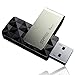 Silicon Power 8GB Blaze B30 USB 3.0 Swivel Flash Drive, Black (SP008GBUF3B30V1KNE)