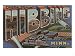 Hibbing, Minnesota - Large Letter Scenes Giclee Poster Print